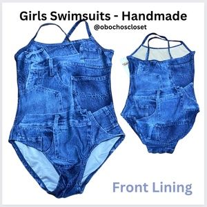 Swimsuit/BUNDLE & SAVE/ Print: Denim Pants